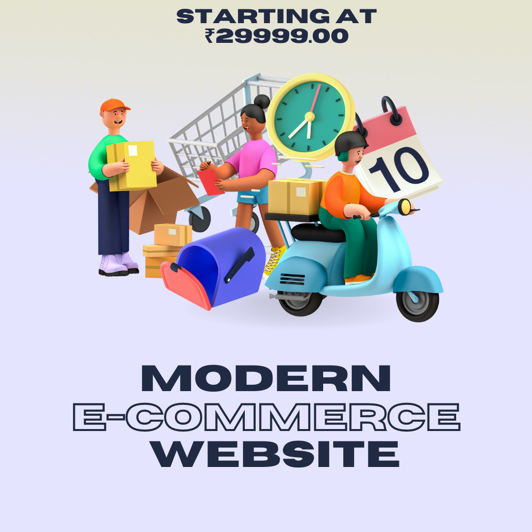 ecommerece website at Rs.29999